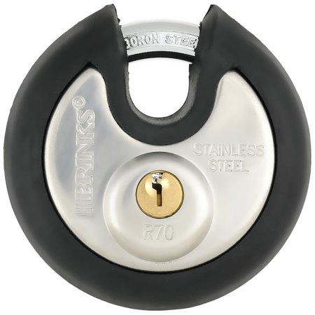 BRINKS Commercial, SS, Discus Lock, 70mm 67370001